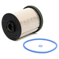 Vauxhall Opel Astra K diesel fuel filter element with gasket, dimensions 106mm height.