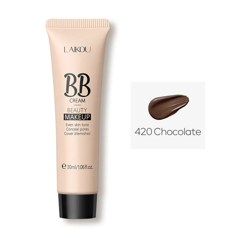 30ml tube of BB cream in one of nine shades, from Ivory White to Brown, for natural, lightweight coverage.