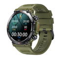 NEKTOM K56pro smartwatch with 1.39-inch IPS screen and silicone strap in black