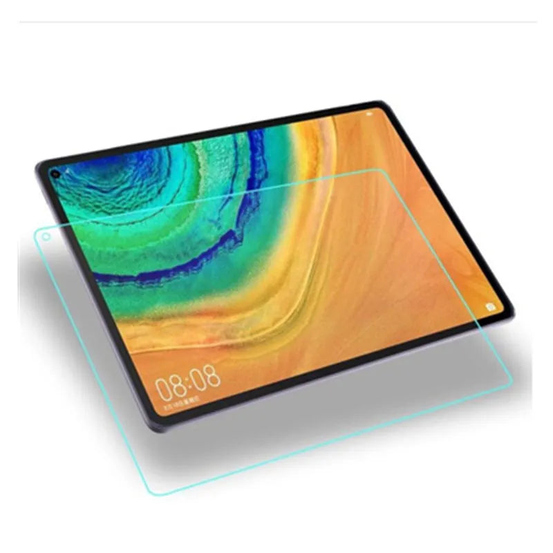 Huawei tablet tempered glass screen protector film for multiple tablet models with clear scratch-resistant protection
