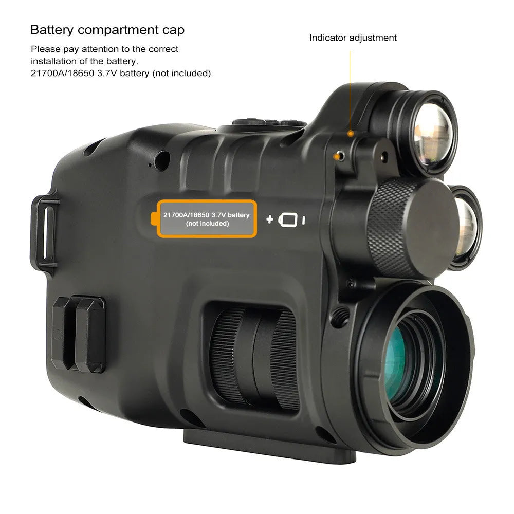 CY789 HD night vision instrument with infrared illuminator for aiming and photography in low light