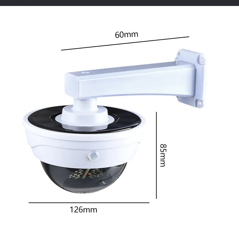 Solar simulation monitor lamp for outdoor courtyard and wall lighting with waterproof LED induction technology