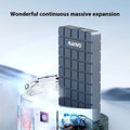 USB4 hard disk enclosure for M.2 NVMe SSD with aluminium alloy construction