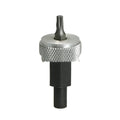 Ignition module wrench tool made from carbon steel with knurled aluminium knobs for distributor block mounting