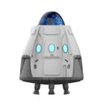 White space capsule Bluetooth remote control Northern Lights starry sky ambience light on table