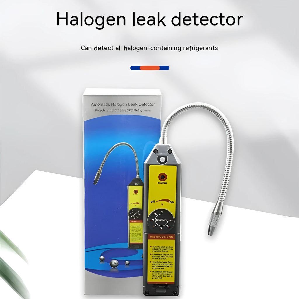 WJL-6000 electronic halogen leak detector with 20cm probe for automotive air conditioning refrigerant testing