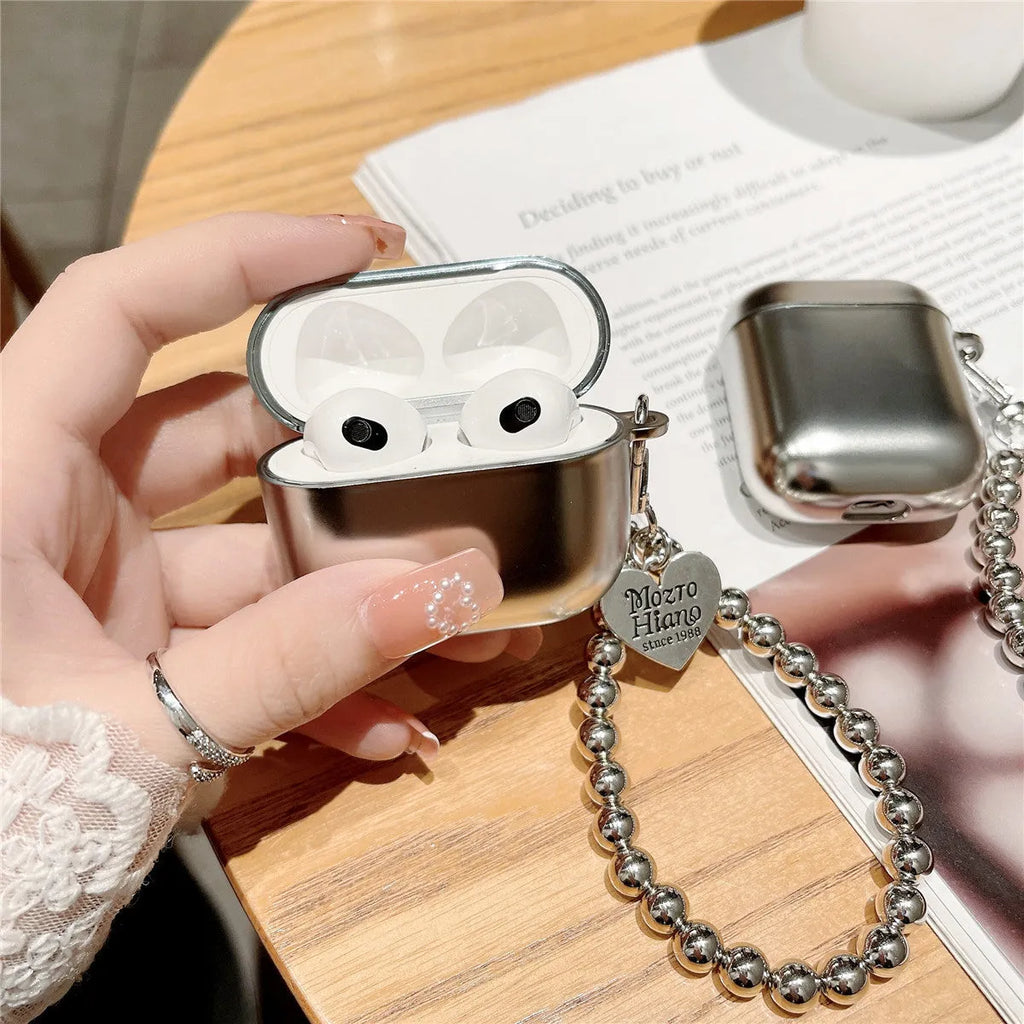 Matte plating TPU protective case for AirPods 4 Bluetooth earphones