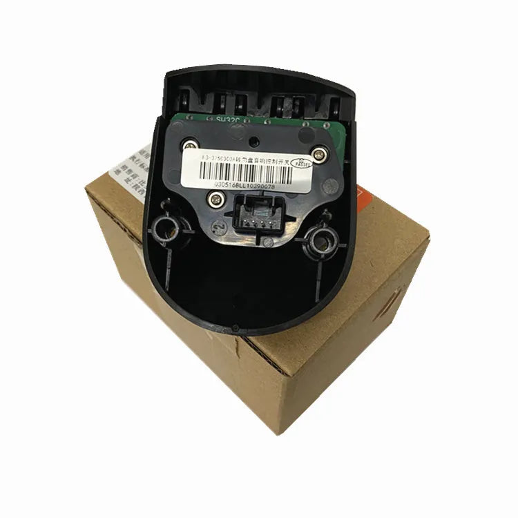 Black F3R steering wheel controller button for car audio system replacement.