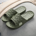 Geometric EVA flip-flop slippers in candy colours for women and men, anti-skid sole for bathroom use