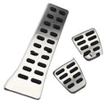 Stainless steel accelerator pedal for Hyundai Tucson Sonata K5 KX5 vehicles with automatic or manual gear options