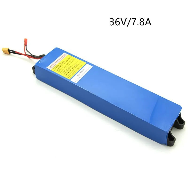36V electric scooter lithium battery pack with three capacity options