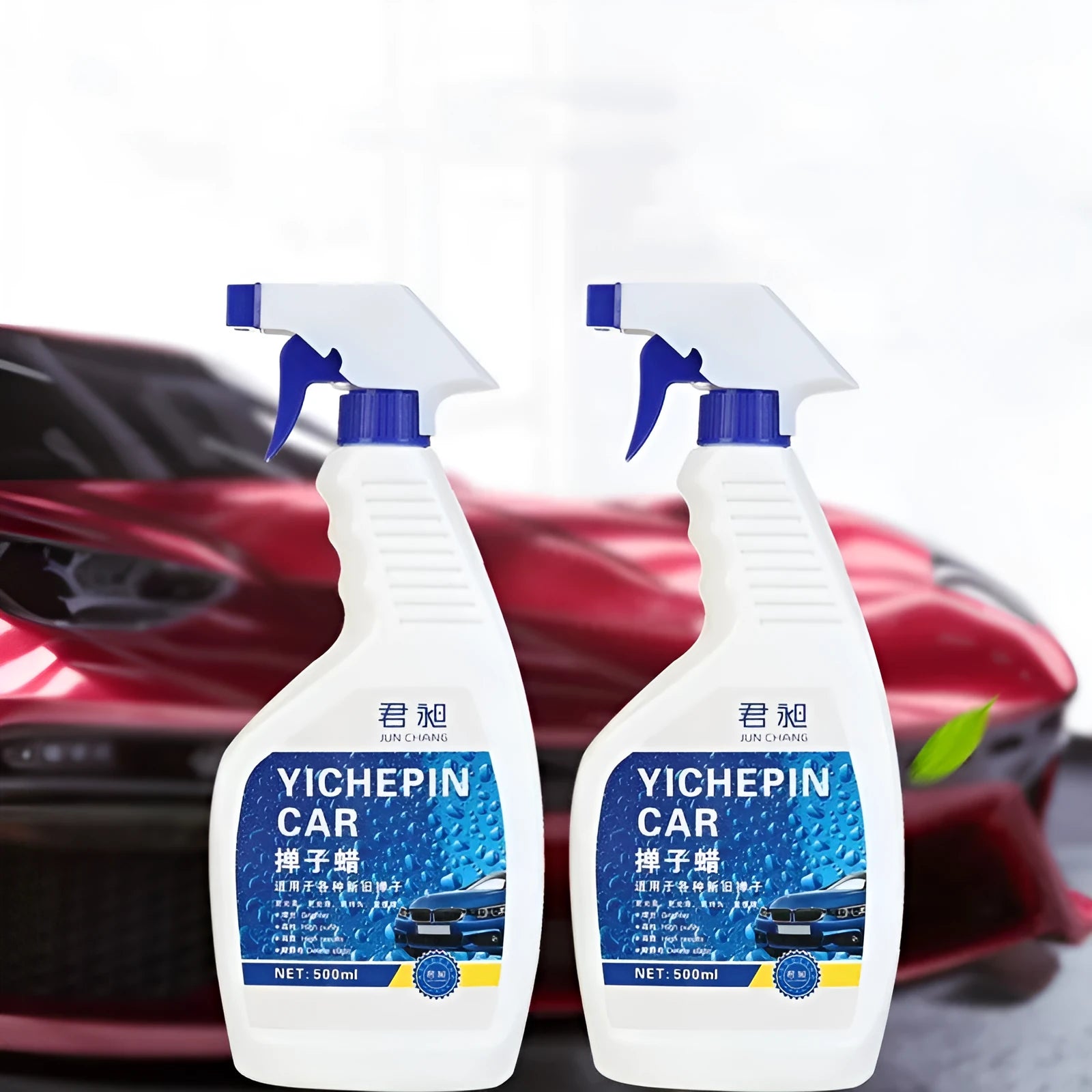 500ml car paint maintenance powder sprayer duster wax with applicator