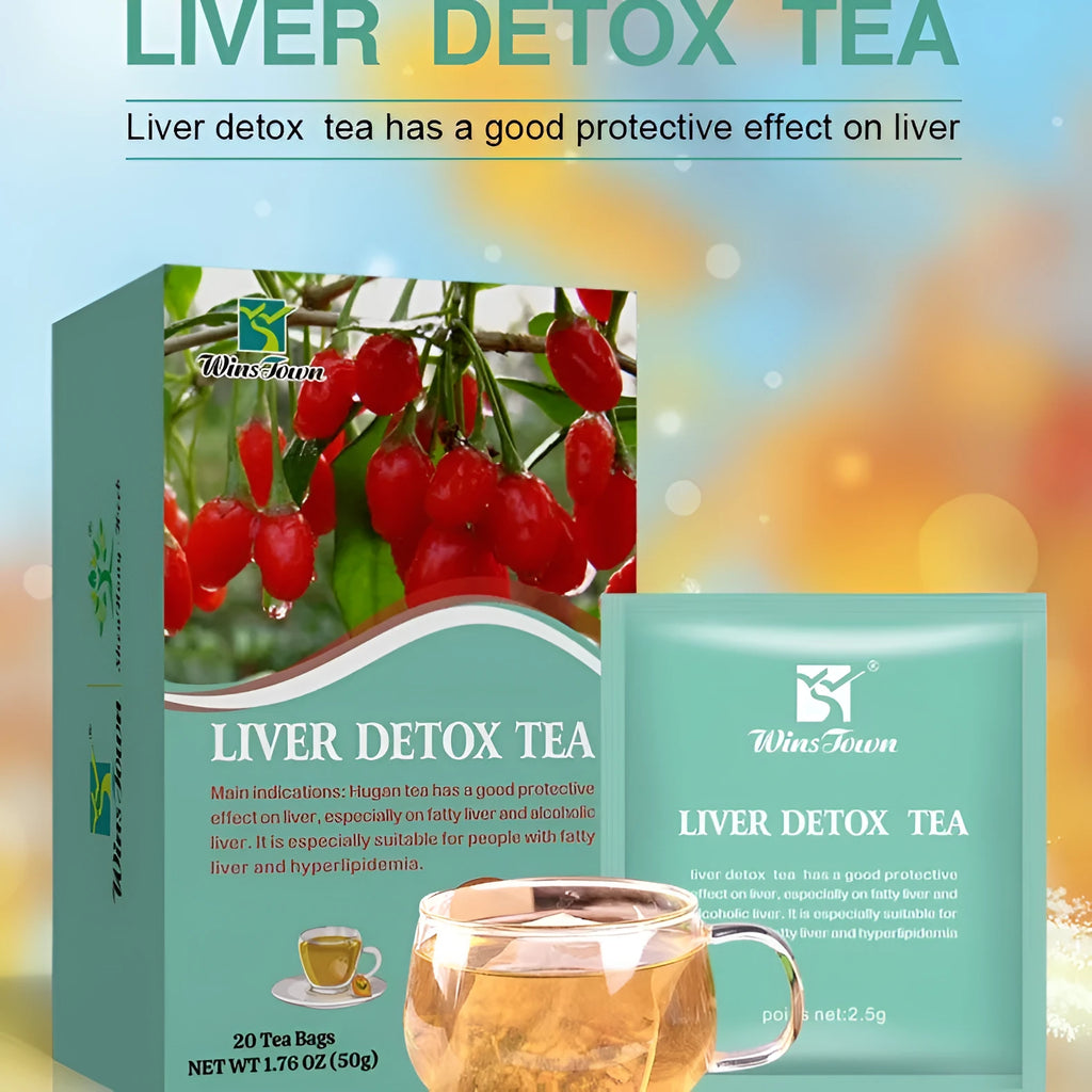 Box of herbal substitute loose leaf tea, 50g net weight, medicine and food homology blend.