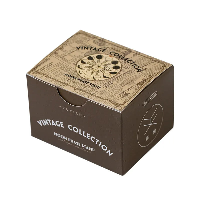 Retro note stickers box containing 320 pieces with 4cm x 6cm sizing and Secret Land colour design