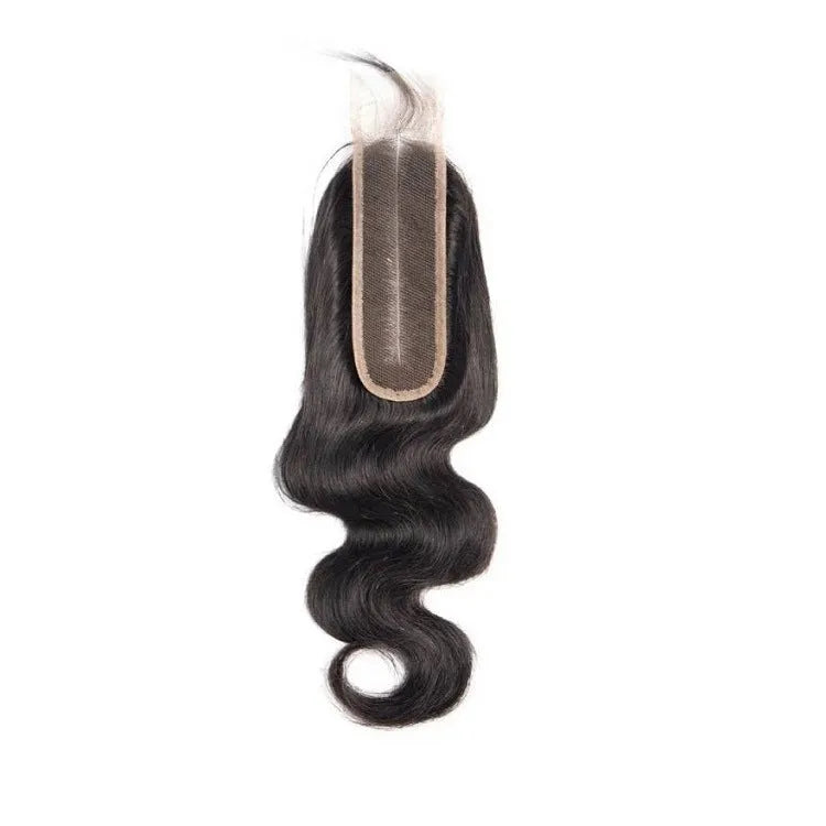 Natural colour straight human hair wig for women in exotic style, showing length options