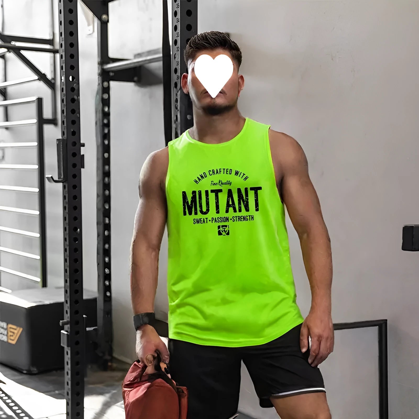 Loose fit training vest sleeveless shirt for gym workouts in multiple colour options