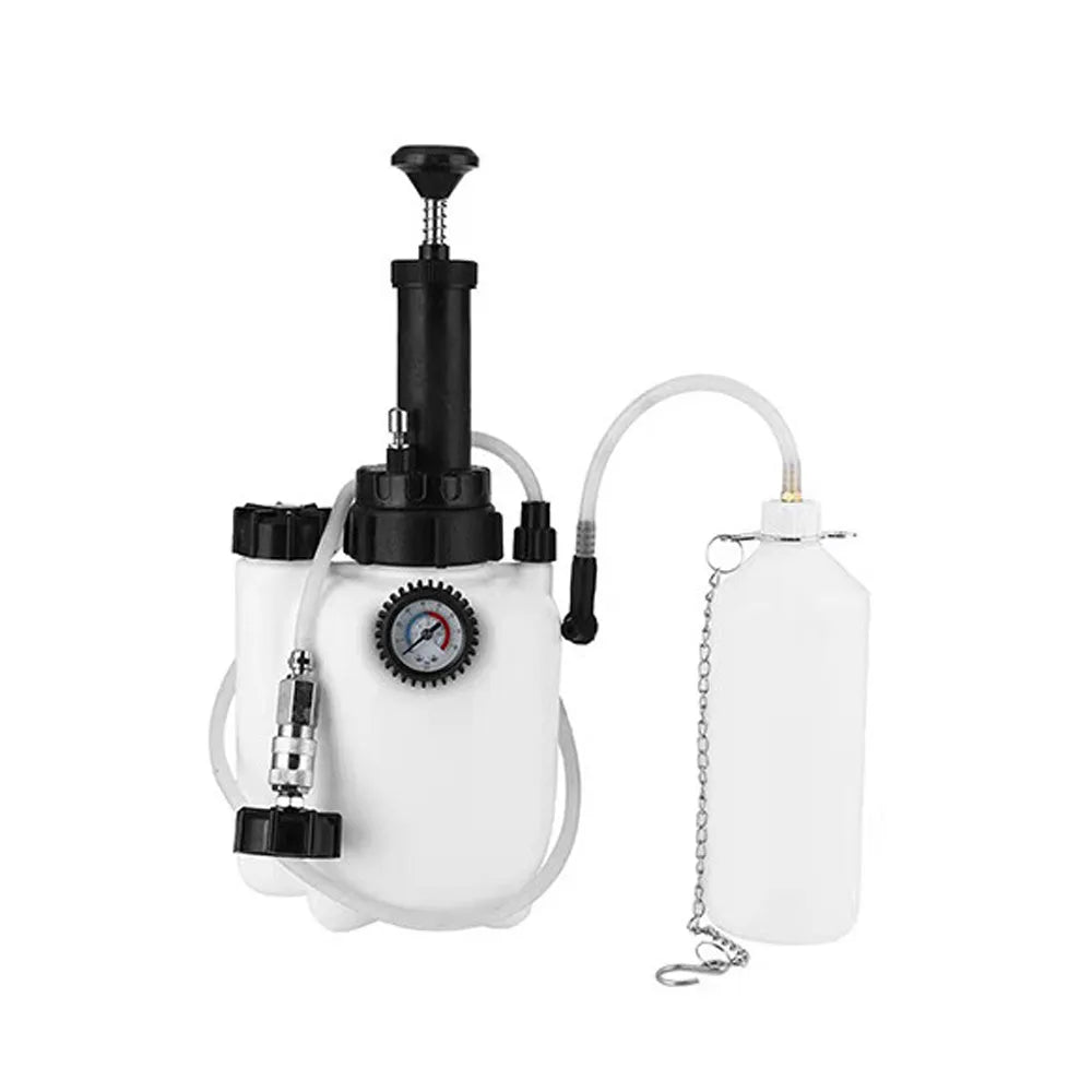 3-litre white brake oil tank replacement tool for automotive fluid changing systems.
