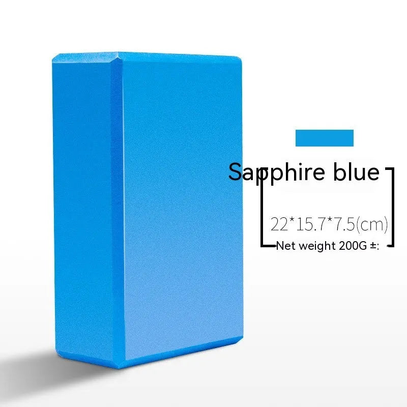 High-density EVA yoga block in various colours including cartoon designs for dance and fitness training