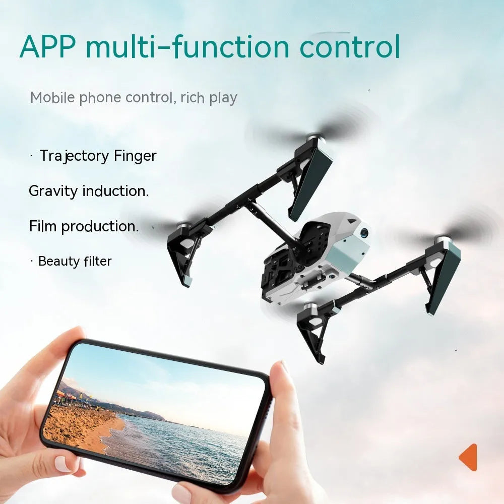 KS66 alloy UAV drone with remote control and accessories for outdoor aerial photography