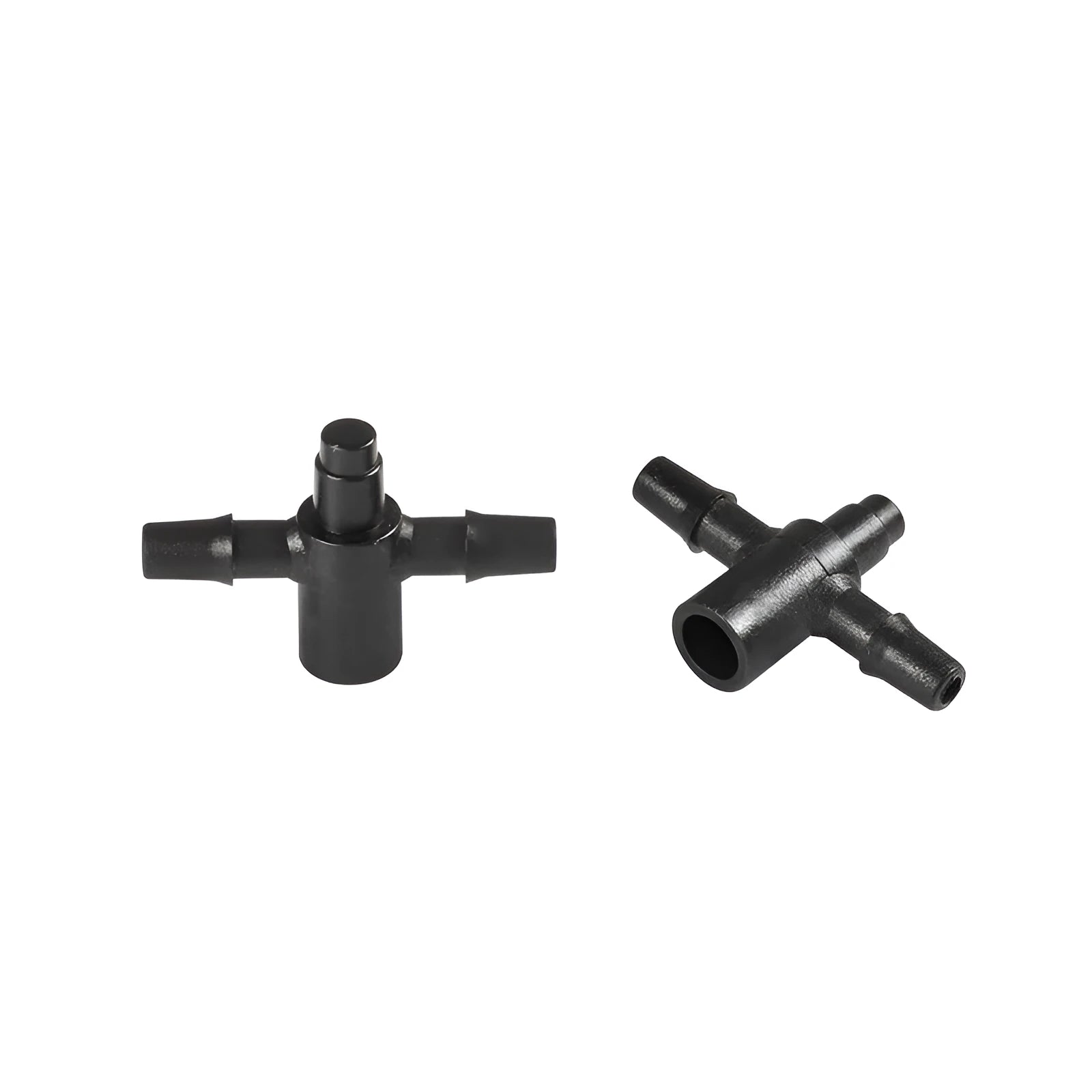PE plastic tee water distribution joint connector for micro irrigation drip systems