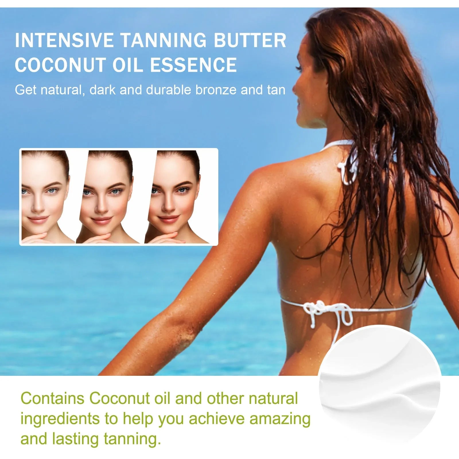 Coconut Help Black Frost outdoor moisturising and protective cream in 100g size.