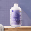 500ml bottle of pet shampoo with antibacterial, anti-mite, deodorising and anti-itch label.