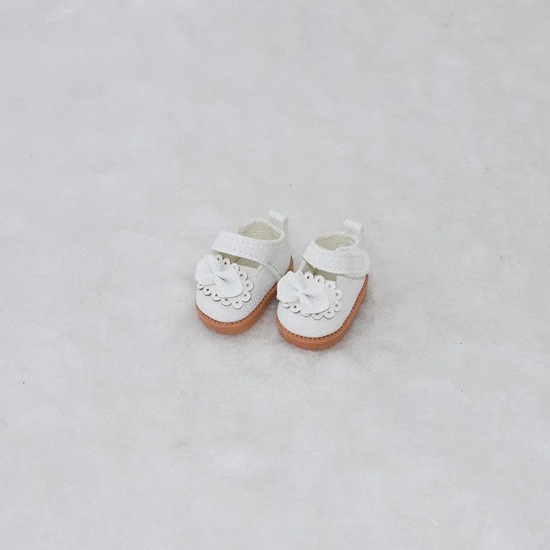 17cm fashion doll replacement shoes in multiple styles including black boots and pink heels
