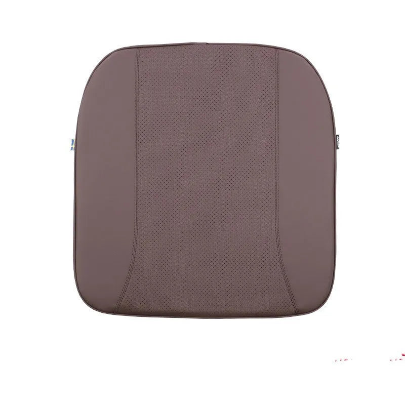 Volvo car headrest cushion and lumbar support pillow set in minimalist design with synthetic fibre filling