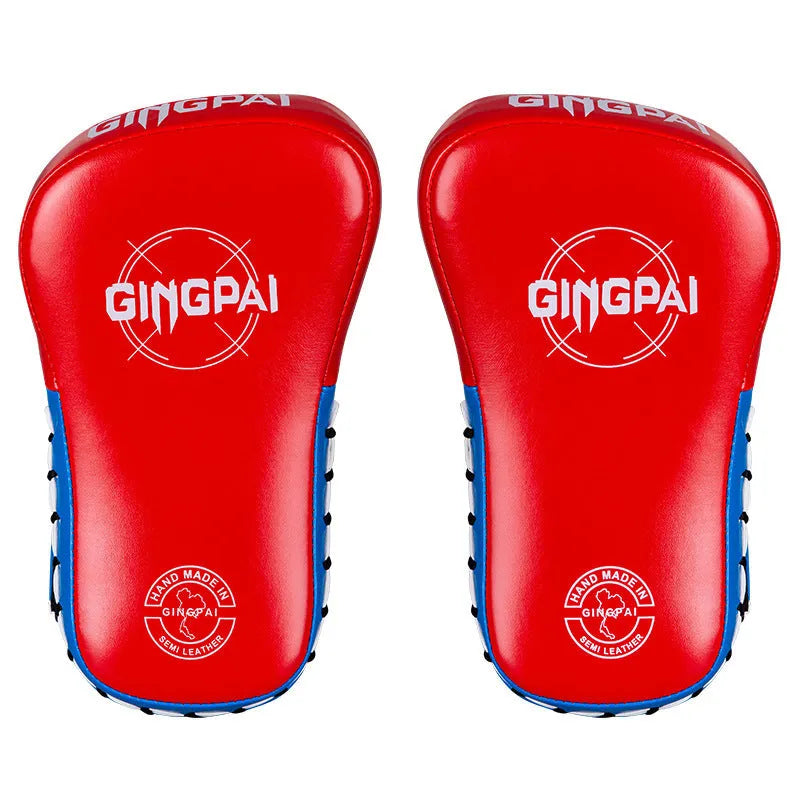 Children's PU hanging boxing target pads in black and white for combat training and martial arts practice