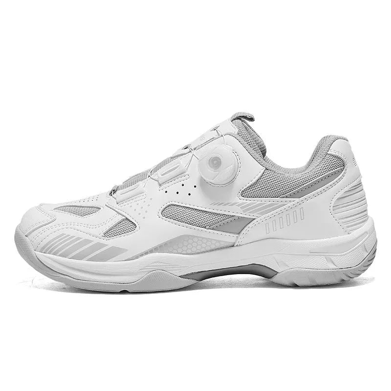 Men's and women's casual round toe sneakers in yellow, black silver, white blue, and white grey colour options.