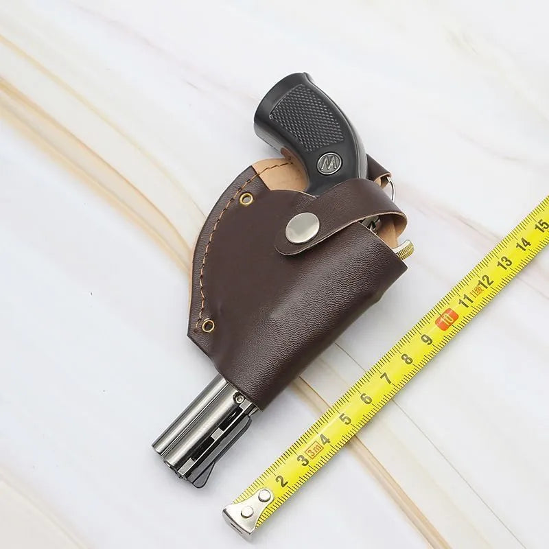 Inflatable windproof direct flame metal butane refillable lighter in black and gold colour options