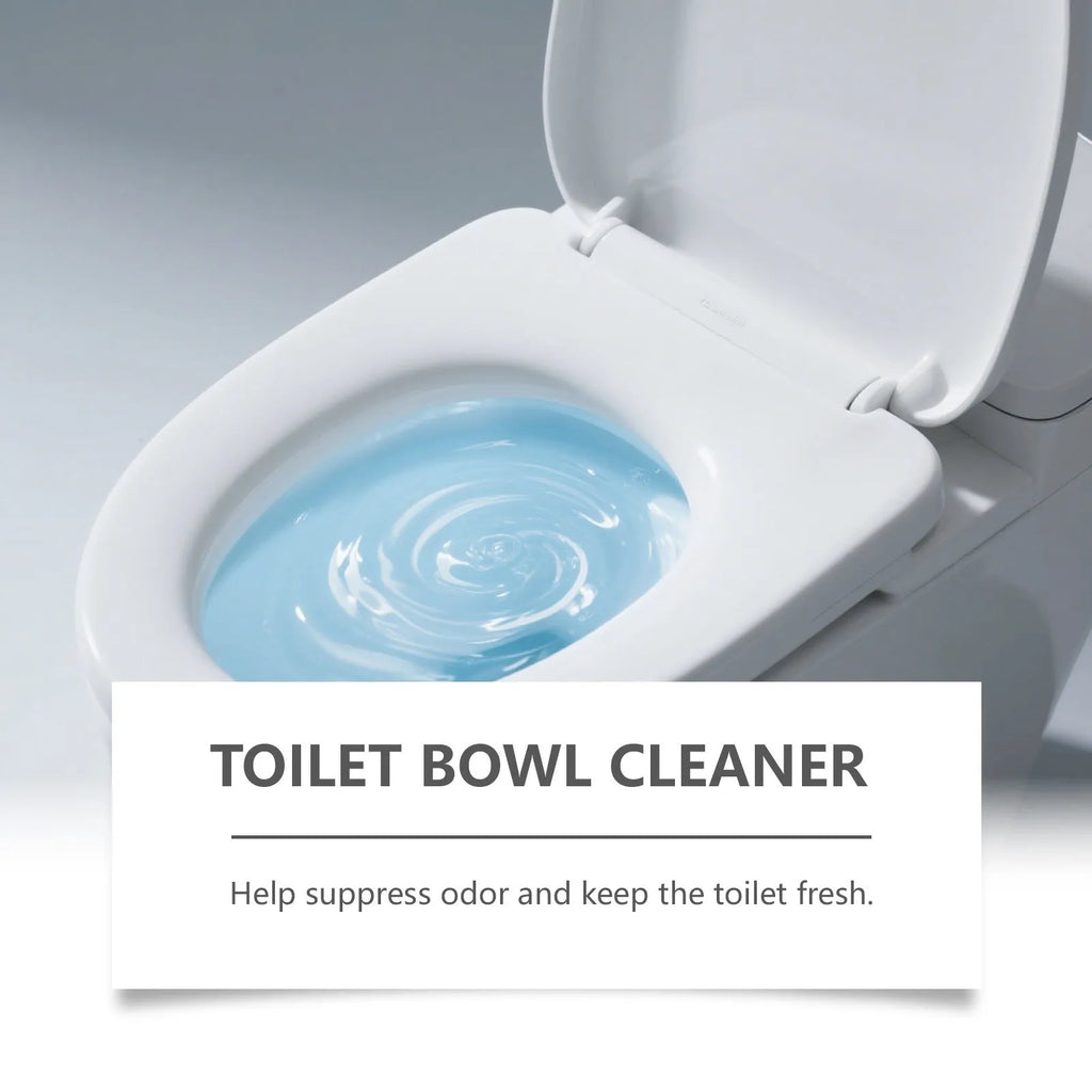 Box of toilet cleaning powder showing four individual 30g sachets, total weight 120g.