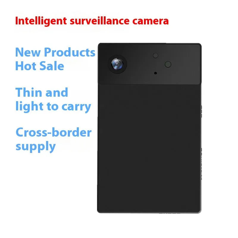 HD Night Vision WiFi Surveillance Camera in black, 90x55x10mm, with USB camcorder design