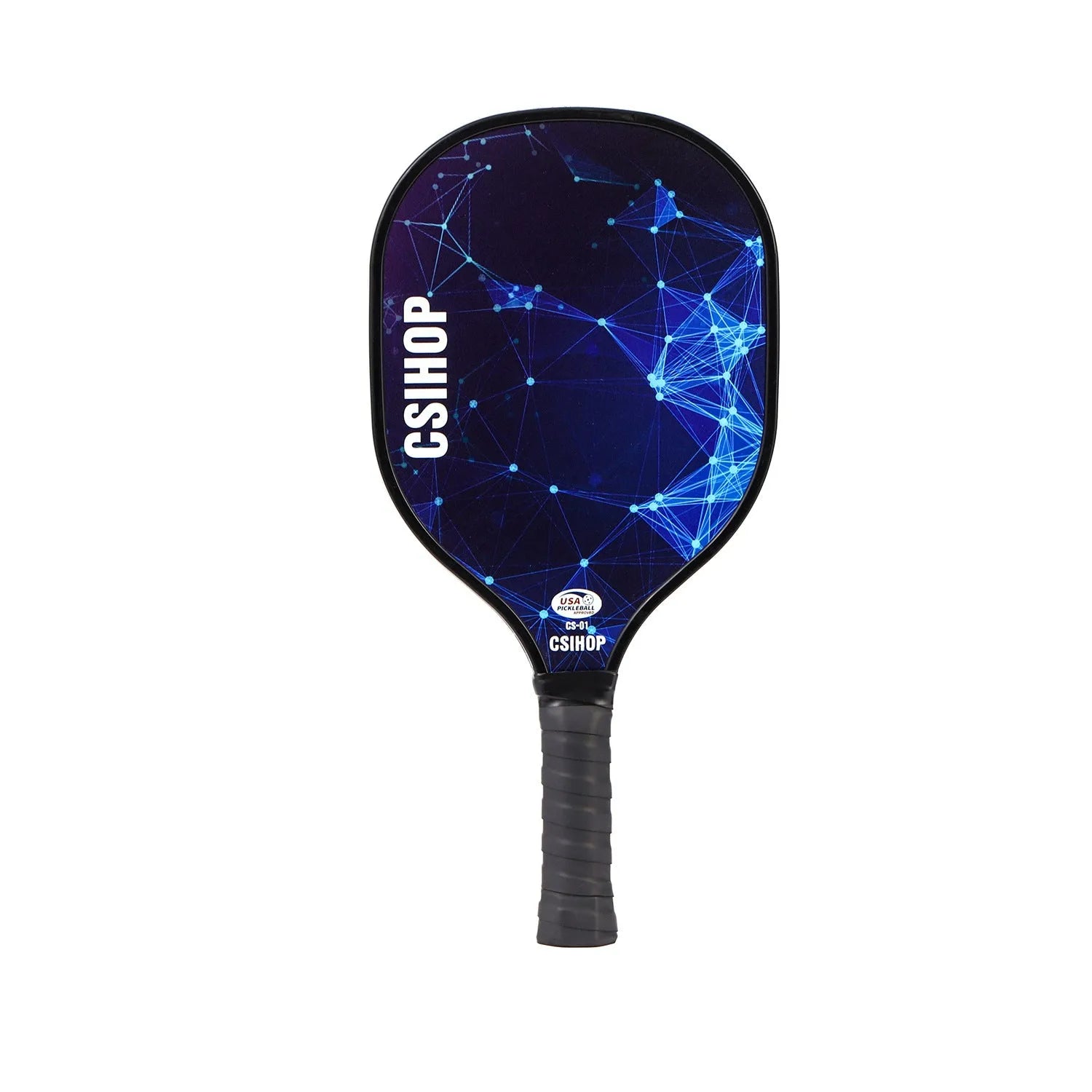 Poplar wood table tennis and pickleball training racket for adult beginners