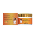 100g jar of Carrot Lightening Body Cream with licorice and vitamin C.