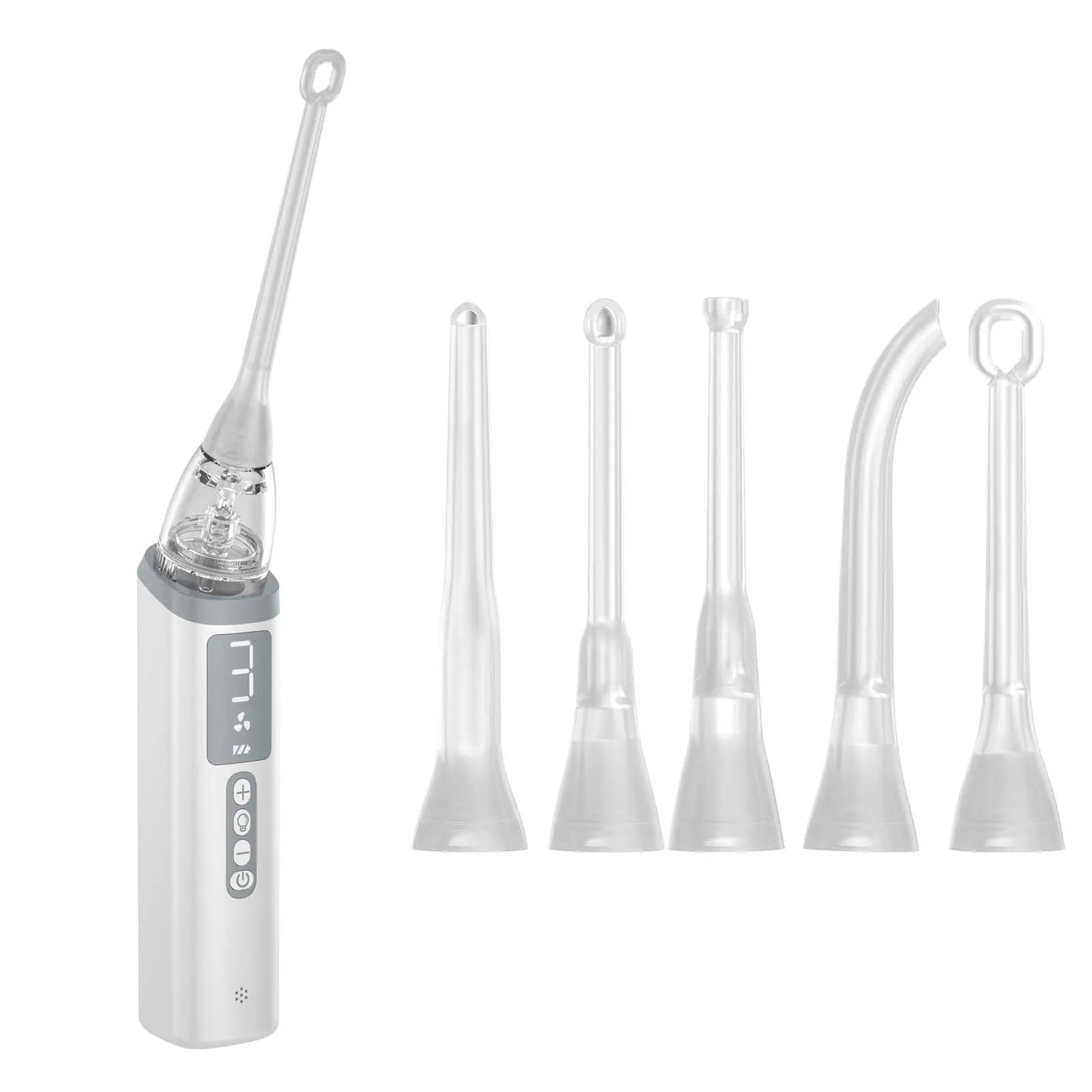 Stainless steel tonsillar extractor oral cleaning tool set for dental stone removal