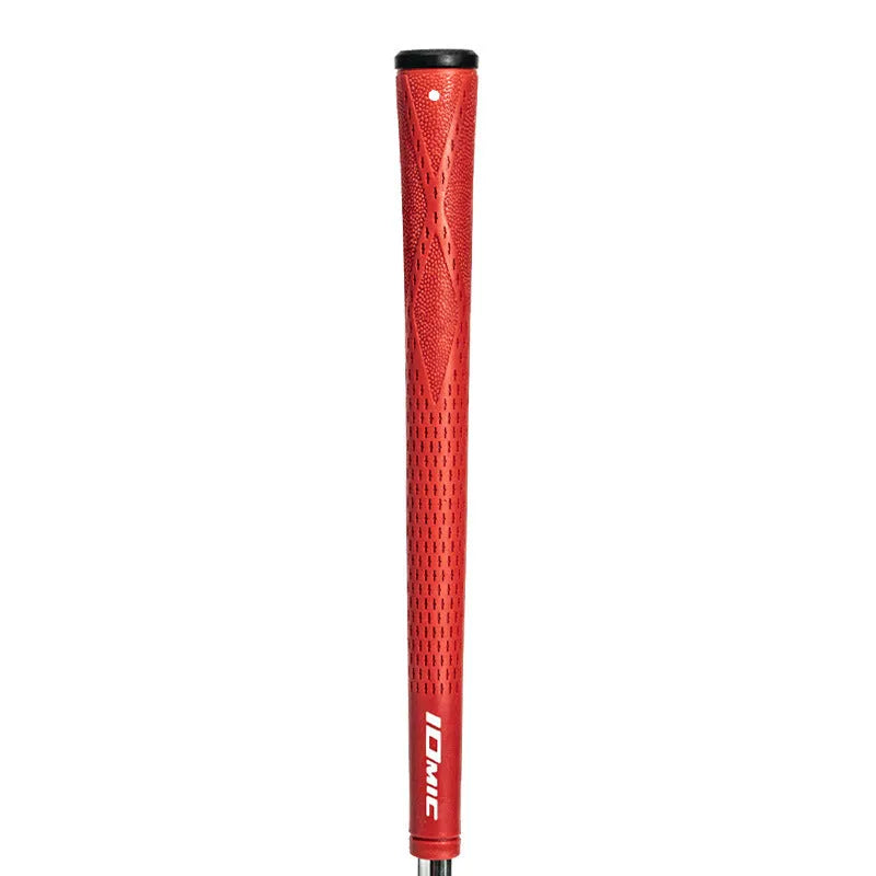 TPE/TPR golf club grip shown in various colour options including pink, red, blue, white, and black.