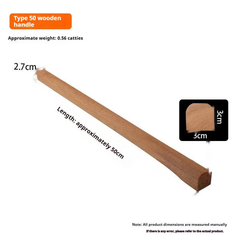 Locust wood axe handle replacement in multiple sizes for log axes, sickles, and hoof hoes