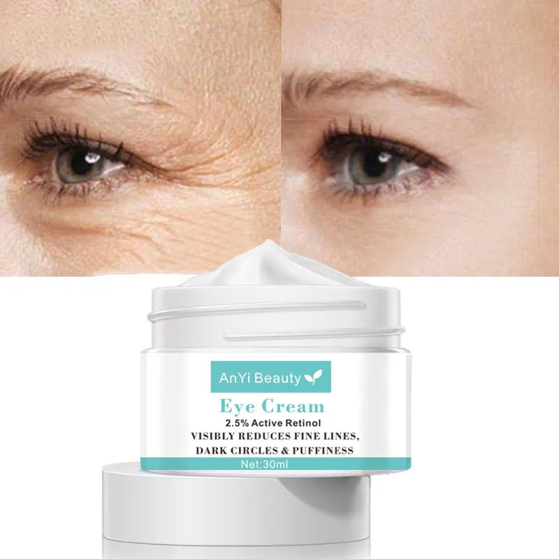 30ml women's eye cream bottle for targeted skin treatment around eyes