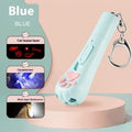 USB rechargeable cat teaser toy with self-moving mechanism and catnip-scented feather attachment