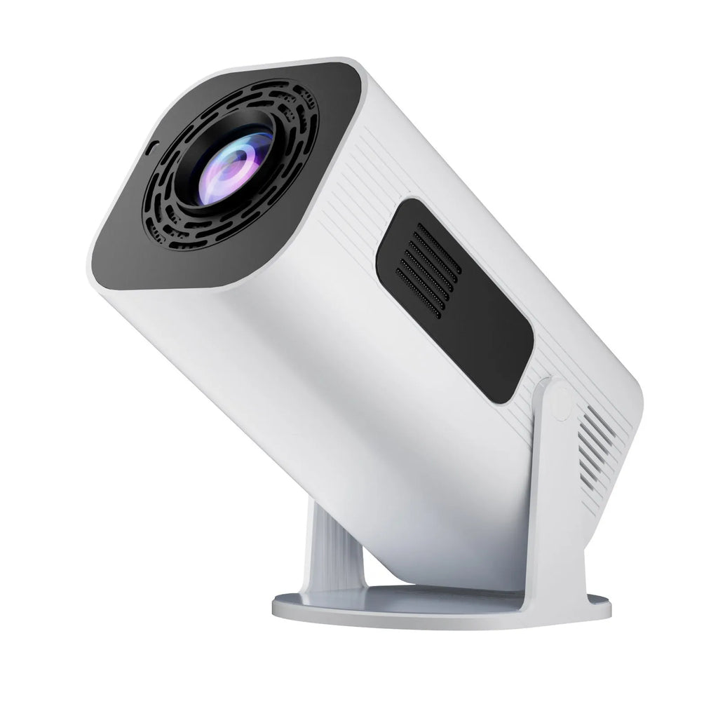P330 portable mini projector in black or white colour with remote control and HD 1280x720 resolution display
