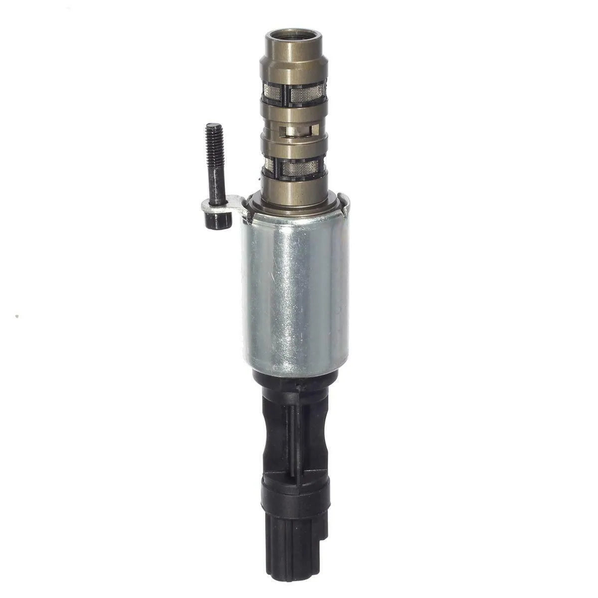 Ford oil control valve VVT solenoid replacement part on white background