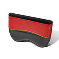 Waterproof leather car seat storage box in beige, black, brown, green or red with pressure-resistant design