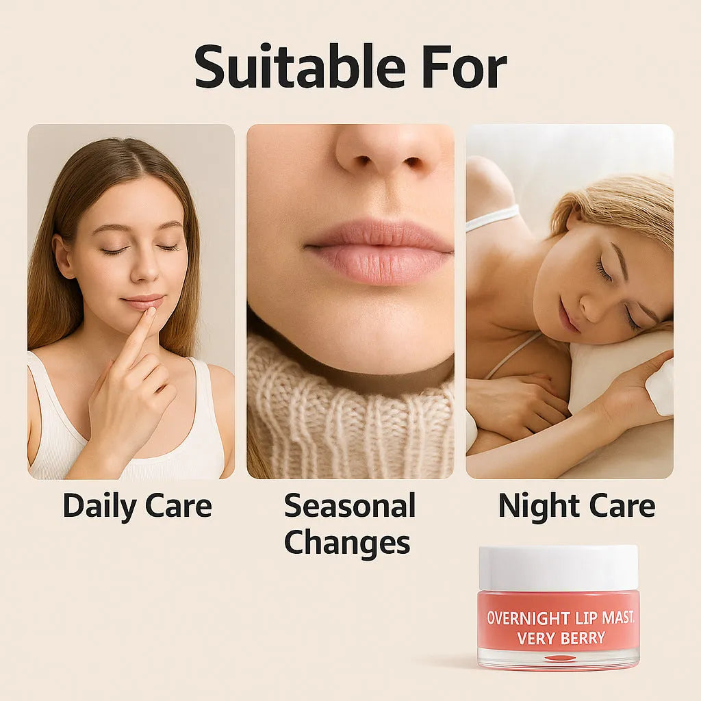 Lip balm 20g tube for night care treatment for dry cracked lips