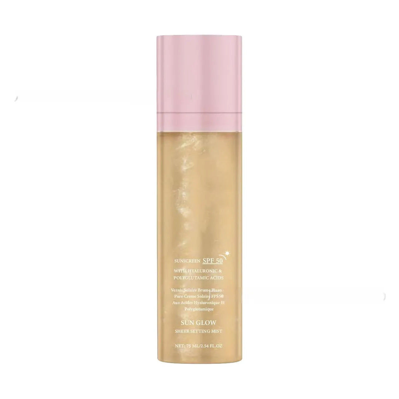 75ml makeup setting spray bottle with moisturising and nourishing properties for facial application