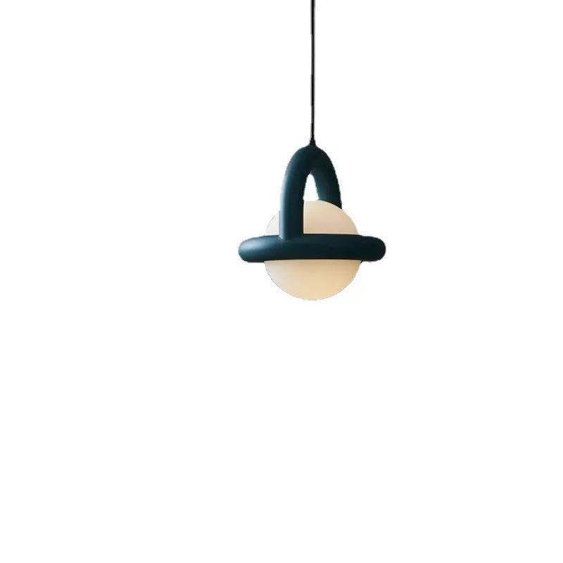 Danish designer hanging line lamp with adjustable cord in matte finish