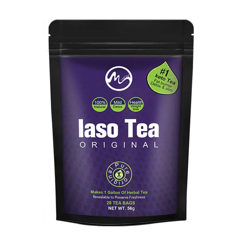 Single sachet of sugar-free instant slimming tea with cold soaking technology