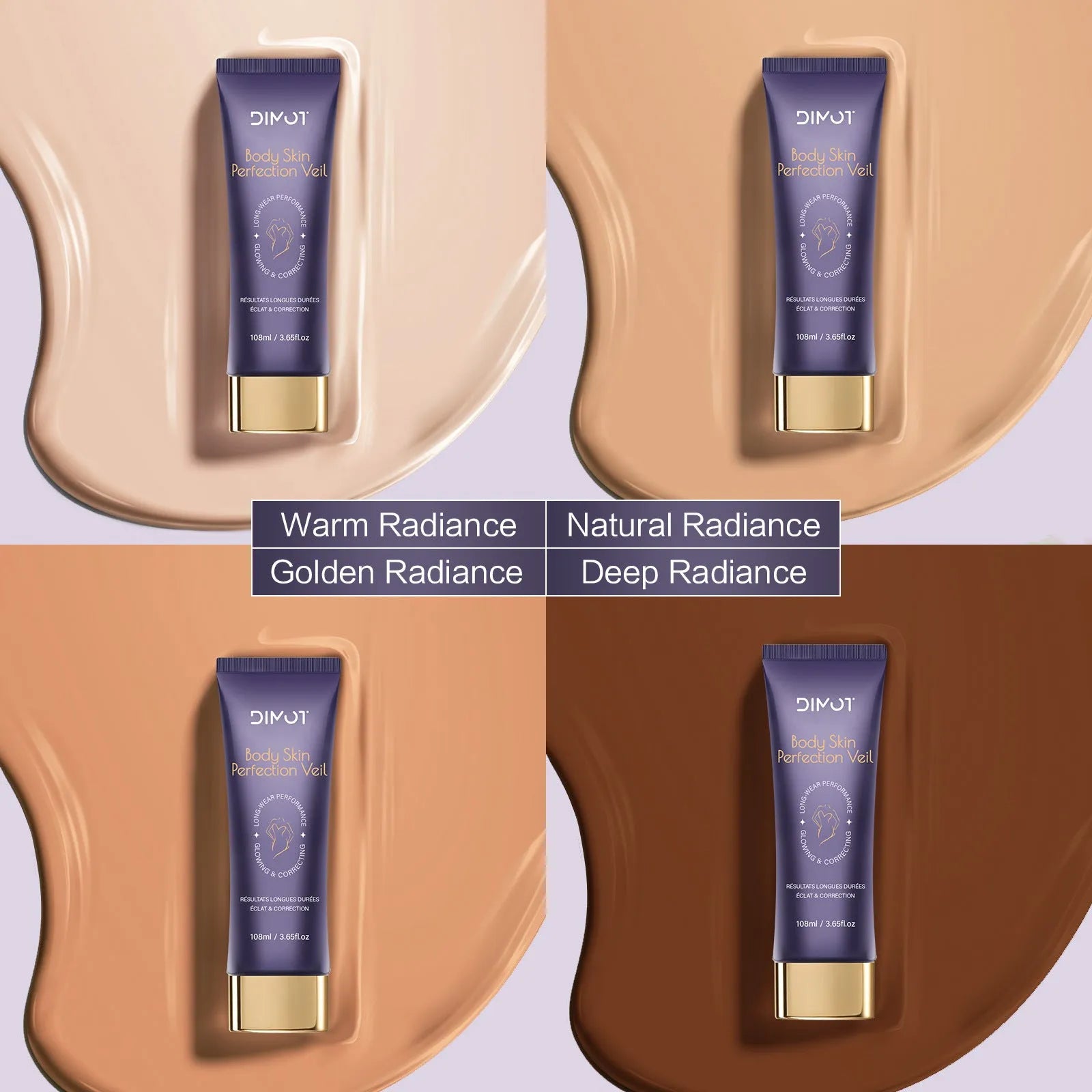 108ml waterproof concealer cream with brush for covering body tattoos and birthmarks.