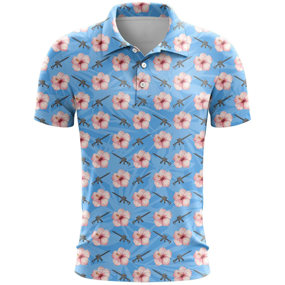 3D printed pattern sports short sleeve top in bird eye polyester fabric, loose fit leisure wear