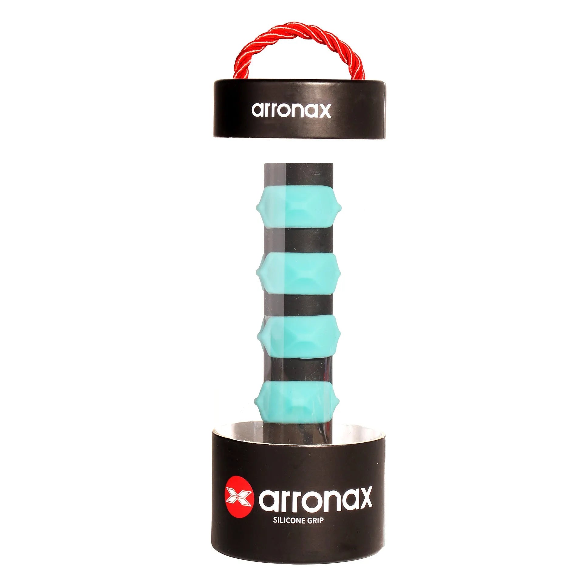 Silicone racquet hand rubber buckle in seven colours for tennis and badminton grip control